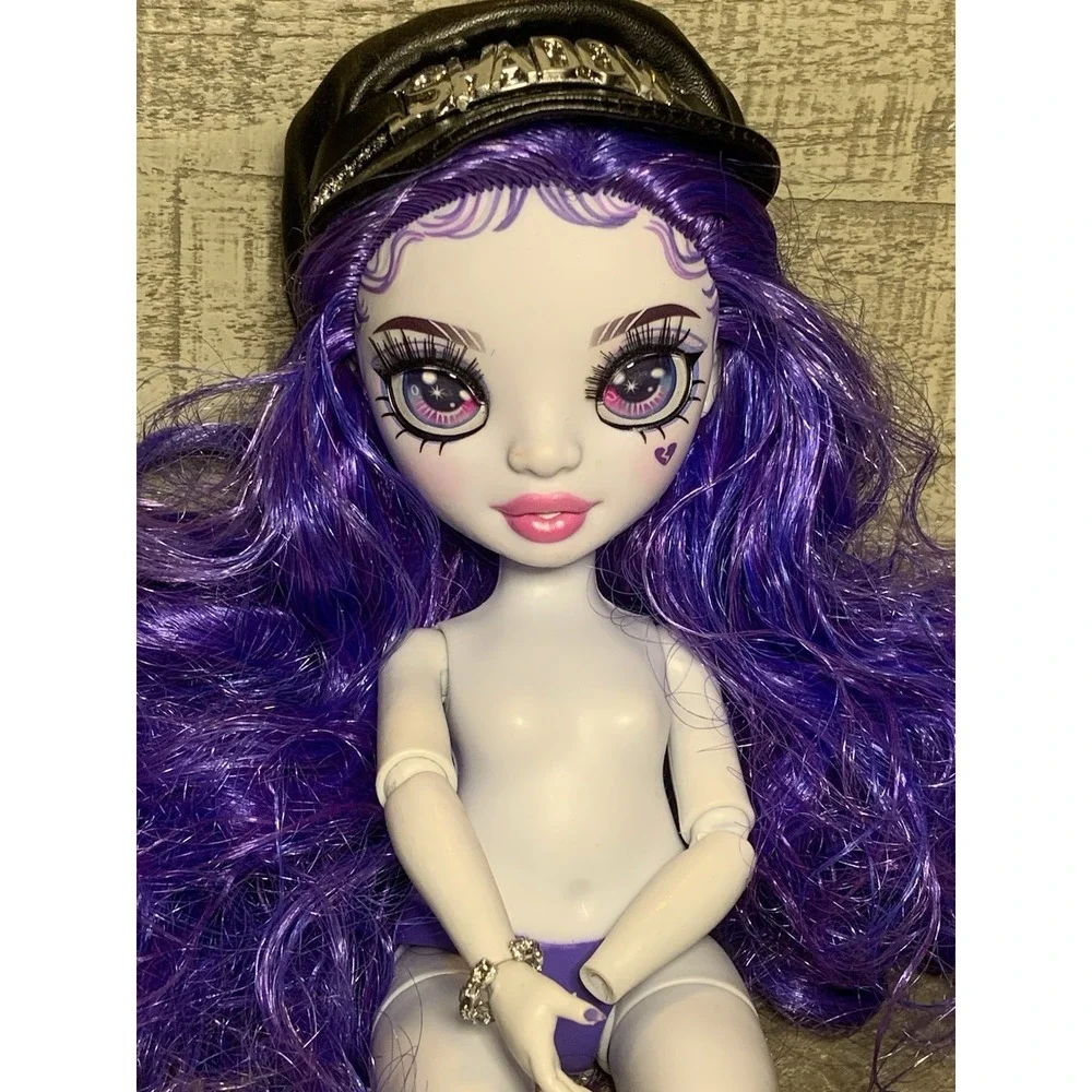 Rainbow High Shadow High Neon Uma Vanhoose Doll Rainbow Vision Purple Hair W Hat